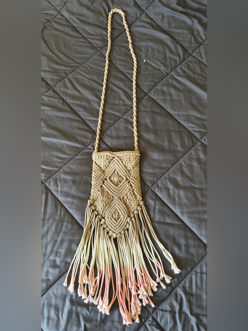 Pura Vida Festival Macrame Bag NWOT